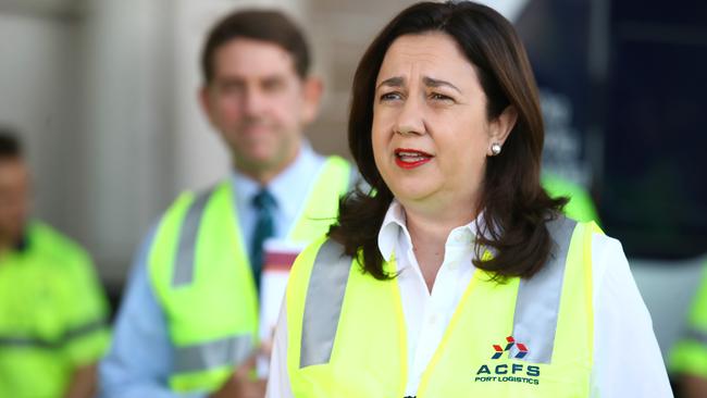 Premier Annastacia Palaszczuk says she'll work right up until Christmas to deliver a budget. Picture: Jono Searle