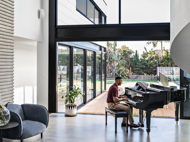 Inside Guy Sebastian’s home. Picture: Instagram