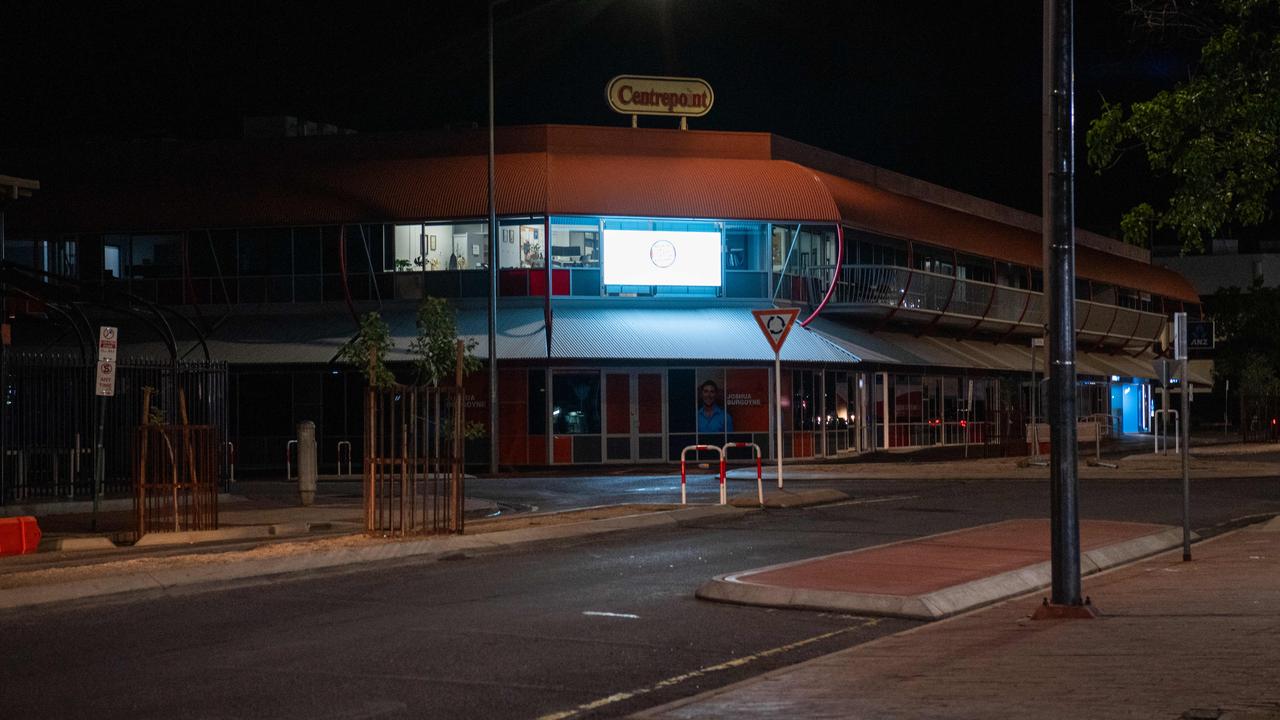 The Northern Territory Government has enforced a youth curfew in the high-risk area from 6pm to 6am daily for the next 14 days. Picture: Pema Tamang Pakhrin