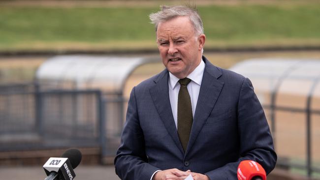 Leader of the Opposition Anthony Albanese. Picture: NCA NewsWire / James Gourley