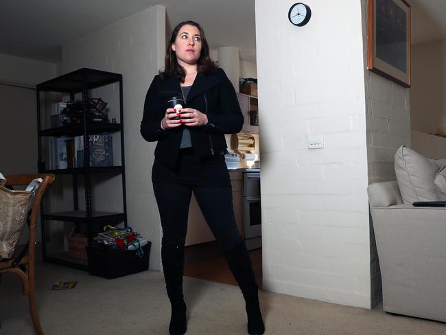 Sunday Telegraph political editor Annika Smethurst at home in Canberra after the AFP raid. Picture: Gary Ramage