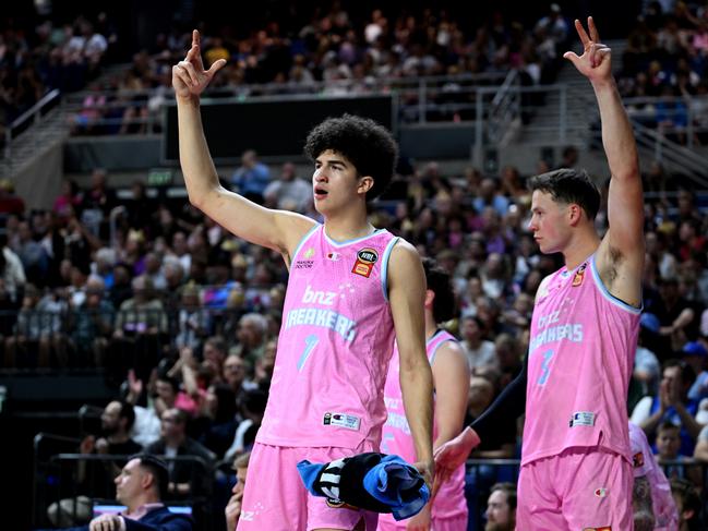 Next Star Karim Lopez has shone for the Breakers. Picture: Getty Images