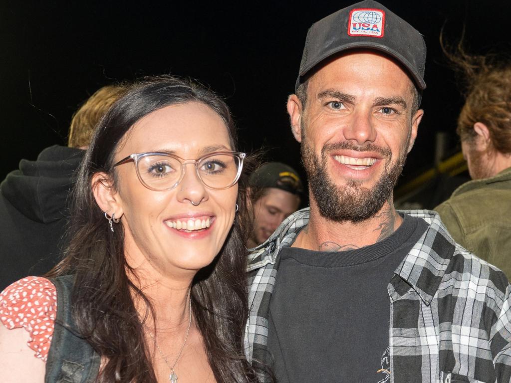 Jasmine Dodds and Eion Sculley at Rumble On The Reef Sugar Bowl Skatepark Saturday 23 September 2023 Picture:Michaela Harlow