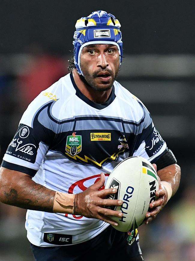 Former Cowboys premiership star, Johnathan Thurston is one of Tillett’s sporting heroes. (AAP Image/Dan Peled)