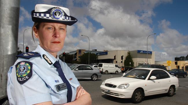 Ms Williams, pictured as a superintendent in 2007, said ensuring SA Police had a healthy culture was one of her top priorities. Picture: Chris Walls