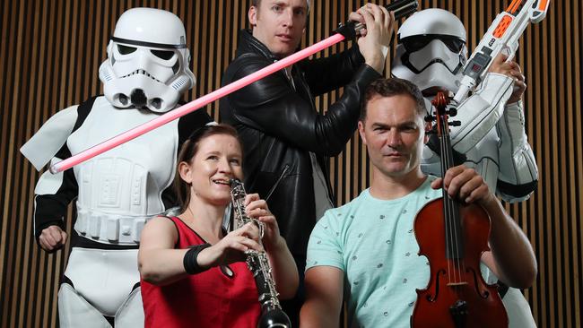 The Queensland Symphony Orchestra is back at QPAC this weekend with a program of movie music. Photographer: Liam Kidston.