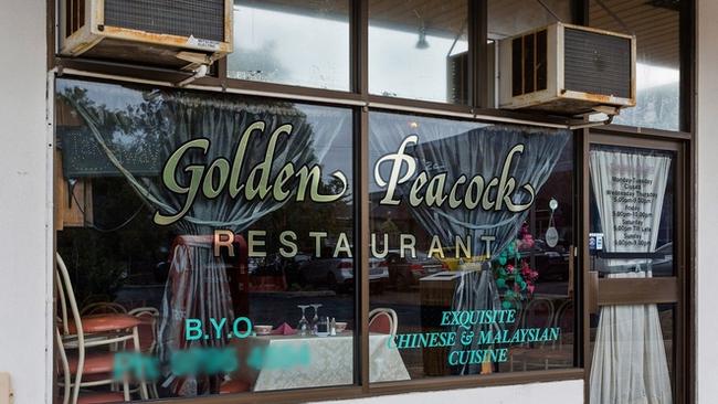 Golden Peacock restaurant in Dandenong North. Picture: Supplied