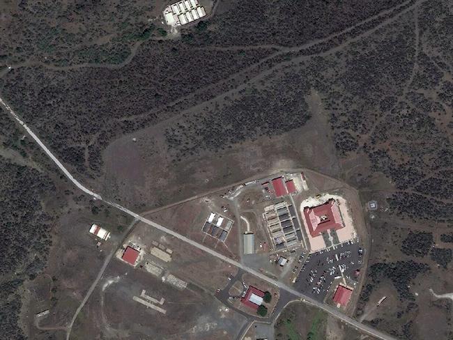 A Sept. 2, 2010 satellite image provided by TerraServer.com and DigitalGlobe shows a portion of Naval Station Guantanamo Bay, Cuba. Picture: AP Photo/TerraServer.com