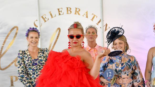 Ladies Day socials at Cluden. Fashions on the Field. Catherine Taylor. Picture: Evan Morgan