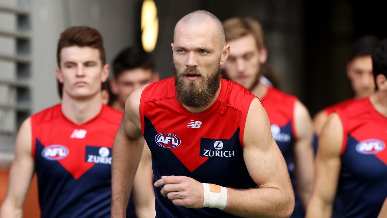 Max Gawn has detailed the turning points that helped transform him into the league’s premier ruckman (Photo by Mark Kolbe/AFL Photos/via Getty Images).