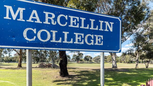Marcellin College Principal Marco Di Cesare said the Victorian Curriculum teaches students how to engage in respectful relationships. Picture: Mark Dadswell