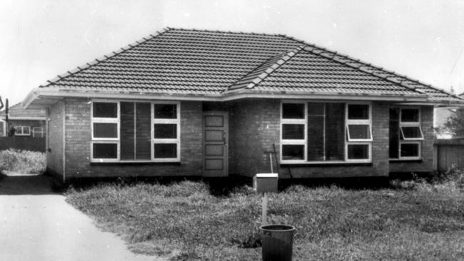 The Adelaide house when the Biggs family lived for a while during Ronald’s time on the run.