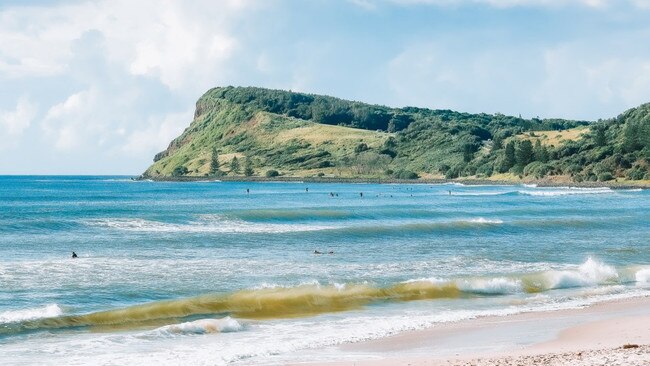 Pat Morten Lookout in Lennox Head. It’s expected the new path would feature some amazing views. Picture: Danielle Smith