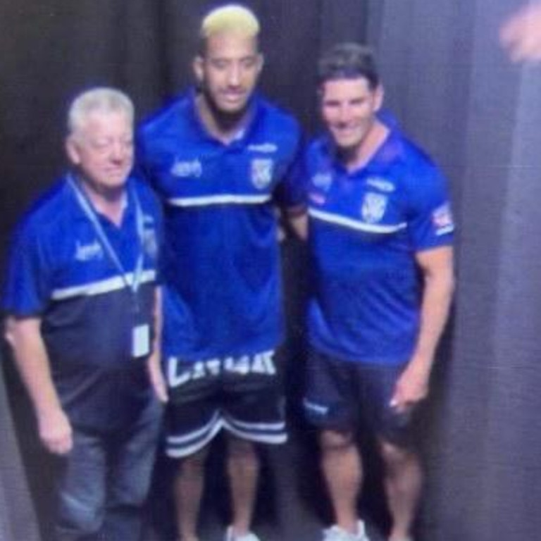 The picture of Viliame Kikau that saw one former Canterbury Bulldogs employee lose his job.