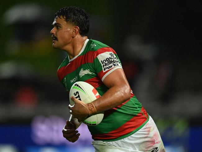 Latrell Mitchell of the Rabbitohs cracked a ton.