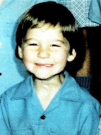 Charlie Pickering in his 1980 school class photo at St Leonard’s College in Brighton East.