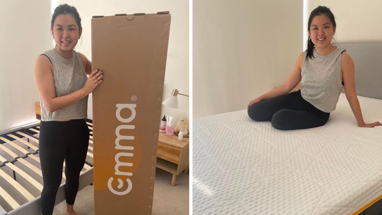 Checkout Editor, Melody Teh was delighted with the Emma Sleep Zero Gravity Mattres. Picture: Melody Teh