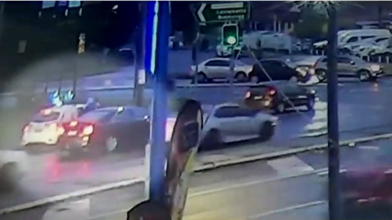 CCTV of the attack obtained by Nine News