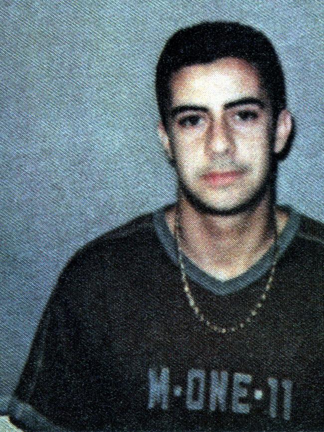 Bilal Skaf is pictured at 19. He will be eligible for parole in 2033.