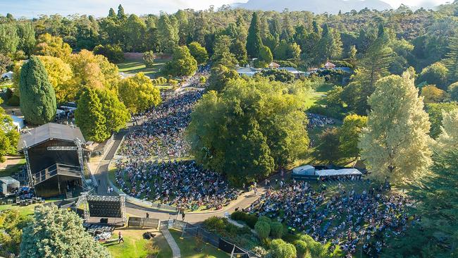 Day on the Lawn 2021 at the Royal Tasmanian Botanical Gardens. Picture: Supplied