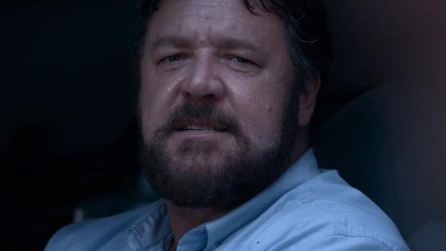 Russell Crowe in his new movie Unhinged.