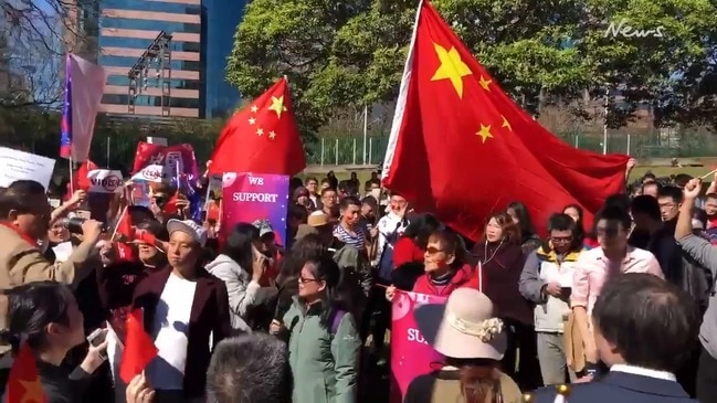 Hong Kong protests in Sydney