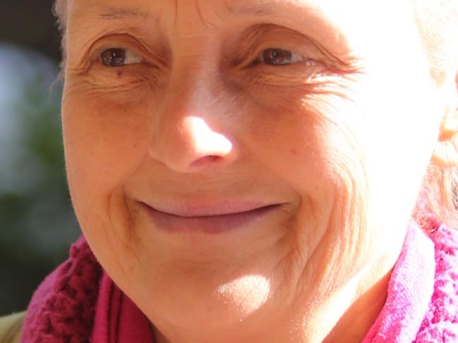 Naturopath Marilyn Bodnar enters the downing centre in Sydney .pic John Grainger