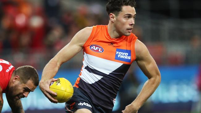 Josh Kelly is yet to re-sign with GWS. Picture: Phil Hillyard