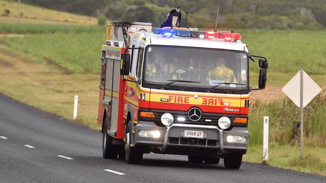 Several fire crews responded to the blaze.