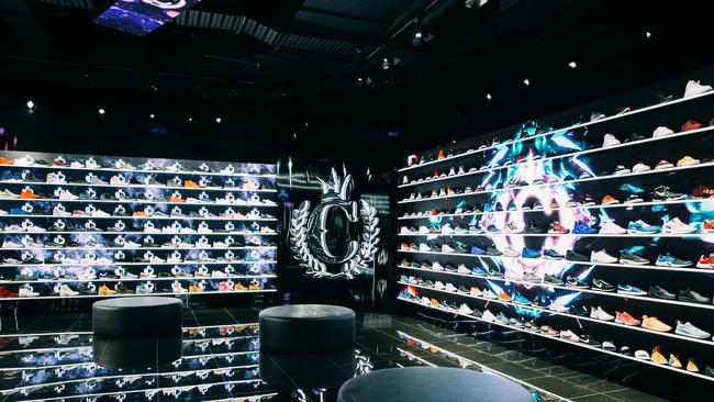 Culture Kings stores are a heady mix of theatre, nightclub and hot retail as shoppers line up for its sneakers and streetwear.