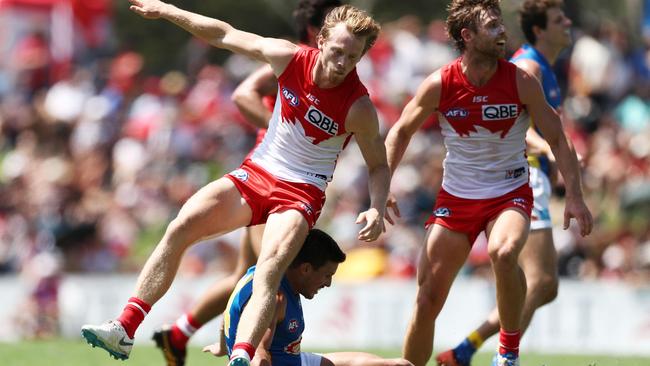 Callum Mills was in action against the Suns. Picture: Getty Images 