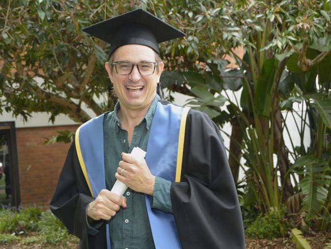 Former Courier Mail journalist and award-winning author Trent Dalton was named a Fellow of the University at the University of Southern Queensland on September 26, 2024.