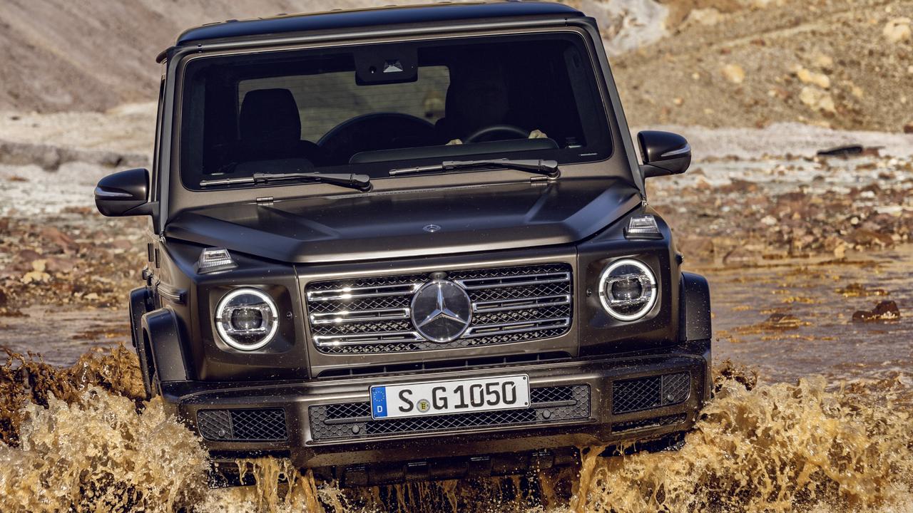 The G-Wagen is a rugged off-roader.