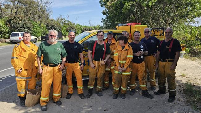 Rural fire brigades in Queensland are made up of volunteer firefighters. Photo: supplied, Coomera Valley Rural Fire Brigade.