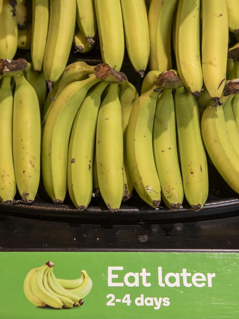 Similar signage was introduced on bananas in 2021. Picture: Supplied