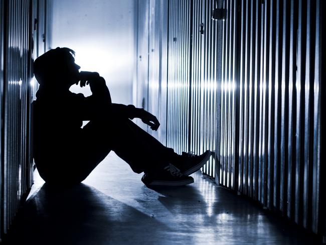 Suicide image, contemplation.  istock image
