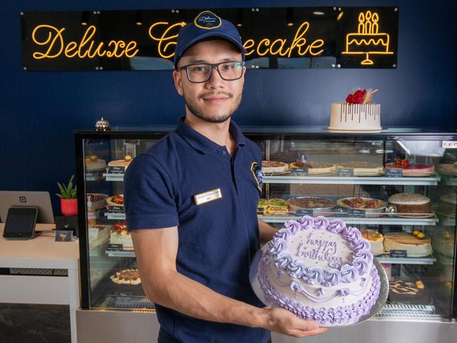 Successful Northern Suburbs businesses . Family Owned business Salisbury's Deluxe Cheesecake . Khudadad Haidari. Picture: Ben Clark