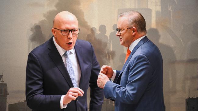 Anthony Albanese and Peter Dutton are both trying to paint the darkest picture of their opponent.