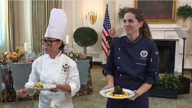 Chef Katie Button reveals what Albanese and Joe Biden will be eating at the State Dinner.