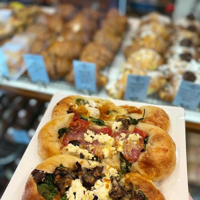 One of the fan favourites at Flour &amp; Chocolate is their special focaccias. Picture: Flour &amp; Chocolate