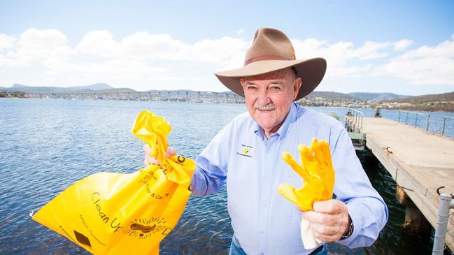 The late, great Ian Kiernan, founder of Clean Up Australia.