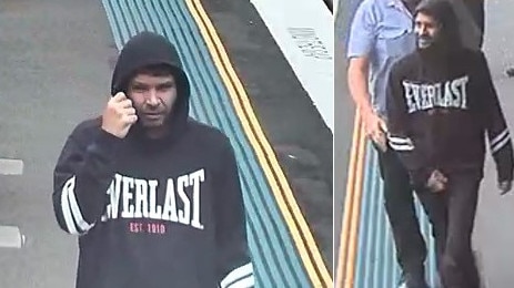 Police have released images of a man they believe can help with investigations after a man sexually touched himself at a south coast train station.