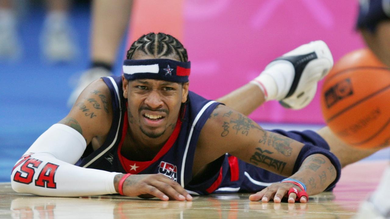 Allen Iverson was a member of the USA’s bronze medal at the 2004 Olympics.