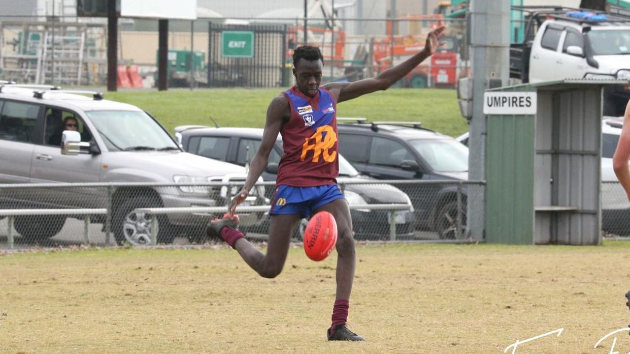 Nick Maan played football for Pakenham Lions and dreamt of playing AFL.