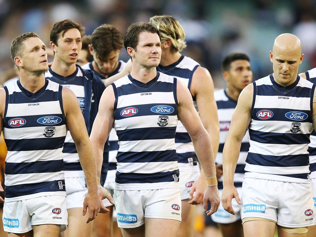 Patrick Dangerfield and Cornes have been at loggerheads.