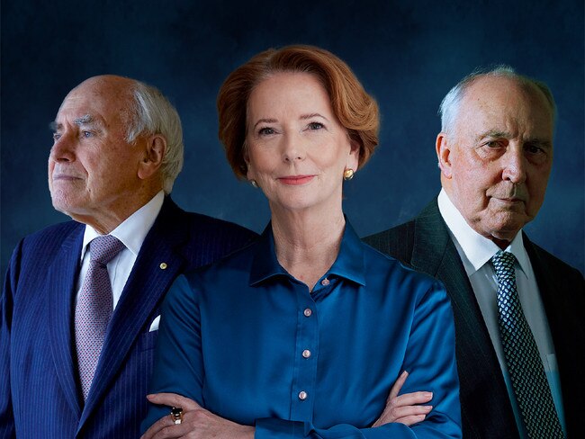 TAUS60 portraits Prime Ministers digital illustration. PICS: Nick Cubbin