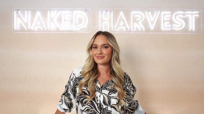 Georgie Stevenson has gone from law student to multi-millionaire with her supplements business Naked Harvest. Picture: Adam Head