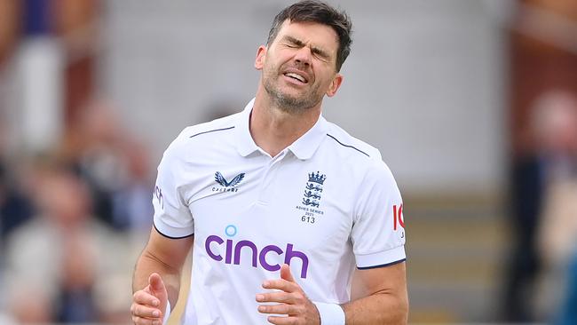 It’s been a tough series for James Anderson. Picture: Getty Images