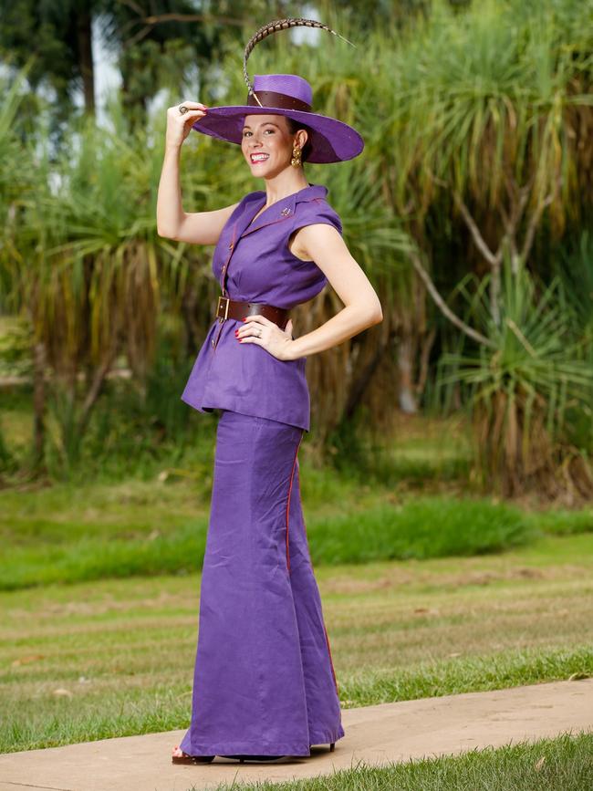 Christine Spielmann, who won the women’s category of the national Myer competition. Picture: Glenn Campbell