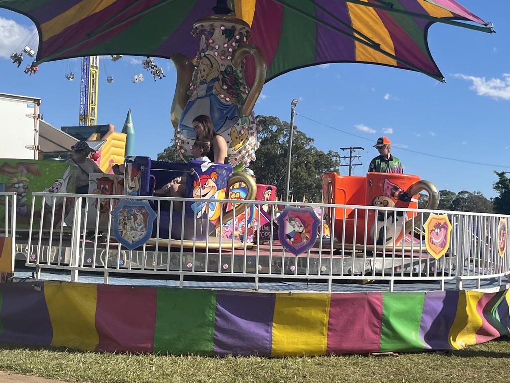 A huge crowd gathered at the Fraser Coast Show on Friday.